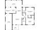 Home layout with living room, kitchen, bedrooms, baths, sunroom, and garage at 10005 41St N St, Pinellas Park, FL 33782