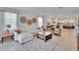 Open concept living spaces with decor and furnishings at 11785 Little River Way, Parrish, FL 34219