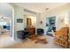 Office room with neutral paint, tiled floor and office table at 14320 Tree Swallow Way, Lakewood Ranch, FL 34202