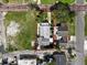 Bird's-eye view of property highlighting its boundaries and proximity to the street in a lush neighborhood at 3108 56Th S St, Gulfport, FL 33707