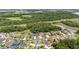 Aerial view of a neighborhood in Wesley Chapel, FL, featuring well-kept homes and green spaces at 3148 Watermark Dr, Wesley Chapel, FL 33544