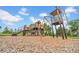 Well-equipped playground with ladders, slides, and climbing features for active outdoor fun at 32136 Conchshell Sail St, Wesley Chapel, FL 33545
