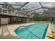 A delightful screened-in pool with patio, offering a refreshing escape and enhancing the home's appeal at 4044 Red Fox Ct, Wesley Chapel, FL 33543