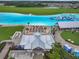 Community center offers a welcoming entrance to resort-style amenities and water park at 5006 Jackel Chase Dr, Wimauma, FL 33598