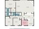 Detailed floor plan showcasing the layout of the home's bedrooms, kitchen, living spaces, and bathrooms at 5084 Barrington Cir # 3202, Sarasota, FL 34234