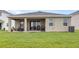 A cozy covered patio extends from this home and is perfect for backyard grilling and outdoor enjoyment at 5620 Night Owl Ter, Palmetto, FL 34221