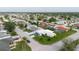 A charming neighborhood street view with well-maintained lawns and diverse home styles at 5840 Liddell Dr, New Port Richey, FL 34652