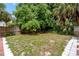 Spacious backyard that is fenced-in and has plenty of space to create your own private oasis at 6625 Interbay Blvd, Tampa, FL 33611