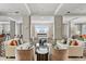Elegant lobby with comfortable seating and sophisticated decor at 100 Beach Ne Dr # 301, St Petersburg, FL 33701