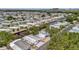 Scenic aerial view of homes alongside canals in a vibrant waterfront community at 106 N Saint George Cir, Apollo Beach, FL 33572
