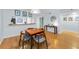 Cozy dining area with stylish chairs and a modern table, great for Gathering meals at 19531 Gulf Blvd # 306, Indian Shores, FL 33785