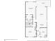 A detailed floor plan with dimensions and layout of the condo, including living spaces and bedrooms at 19531 Gulf Blvd # 306, Indian Shores, FL 33785