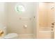 Bathroom with tiled floors and a shower-tub combination at 3415 Heards Ferry Dr, Tampa, FL 33618