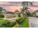 Entrance to Lakeside Preserve community with lush landscaping at 3415 Heards Ferry Dr, Tampa, FL 33618