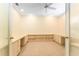 Spacious office with built-in desk and cabinets perfect for working from home at 3415 Heards Ferry Dr, Tampa, FL 33618