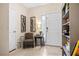 Welcoming foyer featuring tile flooring, neutral walls, and stylish decor at 3901 Silverlake Way, Wesley Chapel, FL 33544