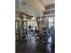 Community gym with treadmills, elliptical machines, and weight lifting equipment at 3901 Silverlake Way, Wesley Chapel, FL 33544