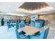 Relaxing common area featuring multiple tables with chairs and tasteful decor at 450 Knights Run Ave # 1003, Tampa, FL 33602