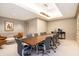 Large conference room with modern lighting and seating at 450 Knights Run Ave # 1003, Tampa, FL 33602