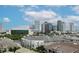 Enjoy the cityscape views from the community, featuring the arena, water, and nearby buildings at 450 Knights Run Ave # 1003, Tampa, FL 33602
