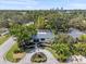 A beautifully landscaped yard leads up to the contemporary home at 454 35Th Ne Ave, St Petersburg, FL 33704