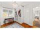 Well-organized closet featuring built-in storage and a desk area with natural light at 4616 S Matanzas Ave, Tampa, FL 33611