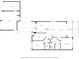 Detailed floor plan showcasing the layout of the home including the kitchen, bedrooms, and living spaces at 6330 99Th N Way # 14B, Seminole, FL 33708
