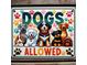 A sign indicating that dogs are allowed, welcoming pet owners to the community at 6330 99Th N Way # 14B, Seminole, FL 33708