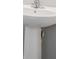 Close-up of a pedestal bathroom sink at 8576 Broadstone Dr, Wesley Chapel, FL 33544