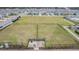 View of the community dog park, separated into two sections at 8576 Broadstone Dr, Wesley Chapel, FL 33544