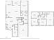 Detailed floor plan showcasing the layout of the home, including the living spaces and bedrooms at 8576 Broadstone Dr, Wesley Chapel, FL 33544