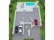 Aerial view of modern home and private pool at 10126 Tarpon Dr, Treasure Island, FL 33706