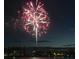 Beautiful fireworks over the water, illuminating the night sky with vibrant colors at 10126 Tarpon Dr, Treasure Island, FL 33706