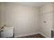 Functional laundry room with a utility sink, convenient shelving and washer/dryer hookups at 14411 Meadow Bird Ave, Riverview, FL 33579