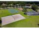 Community park featuring a basketball court, sand volleyball court, and shaded picnic area at 16248 Ivy Lake Dr, Odessa, FL 33556