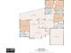 Detailed floor plan showcasing the layout of the 2128 sq ft home, including bedrooms, bathrooms, and living spaces at 1899 Oak Park S Dr, Clearwater, FL 33764