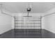 Spacious garage interior features a smooth, sealed floor at 2328 W La Salle St, Tampa, FL 33607