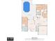 Detailed floor plan showcasing layout, room dimensions, and total square footage at 2459 Parkstream Ave, Clearwater, FL 33759