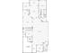 Detailed floor plan showcasing the layout of the home, including bedrooms, bathrooms, kitchen, and living areas at 2518 Dick Wilson Dr, Sarasota, FL 34240