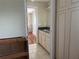 Bathroom with tiled floor, double vanity, and walk-in shower at 3235 Walnut Ne St, St Petersburg, FL 33704