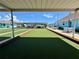 Outdoor bocce ball court offers a recreational opportunity at this community, plus some seating and tables nearby at 3301 Alt 19 # 819, Palm Harbor, FL 34683