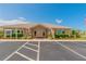 Community clubhouse offers easy access from the parking lot, and attractive stone veneer at 3301 Alt 19 # 819, Palm Harbor, FL 34683
