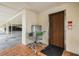 Convenient elevator access from the carport for easy living at 340 Causeway Blvd # 105, Dunedin, FL 34698