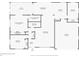 Layout of the house including the living room, bedrooms, lanai, kitchen, garage, bathrooms and closets at 431 Windward Psge, Clearwater Beach, FL 33767