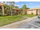 Complex featuring garden and walkways at 4500 E Bay Dr # 106, Clearwater, FL 33764