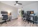 Versatile office with two work stations and modern decor at 4513 S Oak Dr # Q21, Tampa, FL 33611