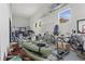 Spacious garage area with ample storage space for bikes and more at 5657 Oceanic Rd, Holiday, FL 34690
