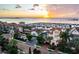 Aerial view of a waterfront community with lush landscaping and a marina at 6113 Yeats Manor Dr, Tampa, FL 33616