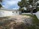 Spacious backyard with new patio, potential to create your own oasis at 7536 38Th N Ave, St Petersburg, FL 33710