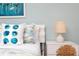 Close up on a bright, updated bedroom with natural light at 9525 Blind Pass Rd # 505, St Pete Beach, FL 33706